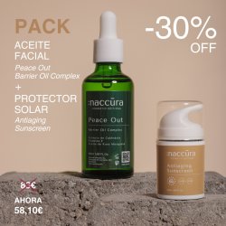Pack Naccura: Aceite Facial + Protector Solar Facial