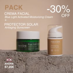 Pack Naccura: Crema Facial + Protector Solar Facial